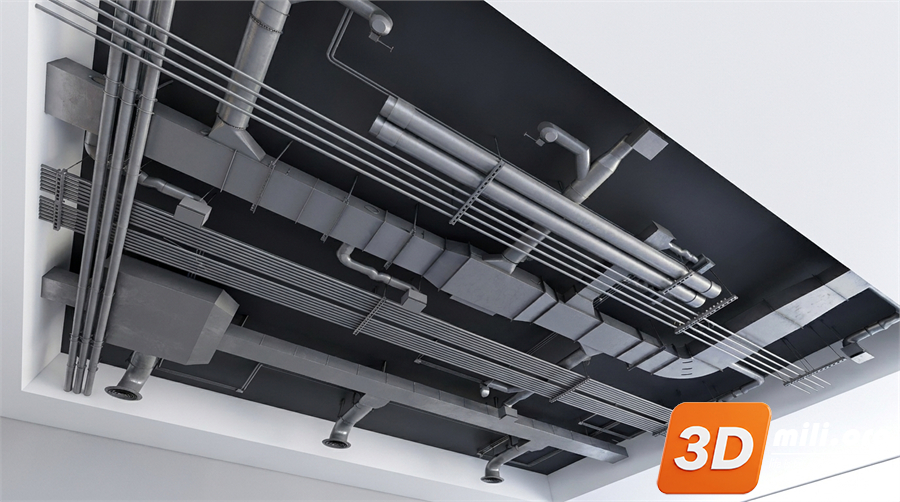 Ceiling Decoration Skp Files